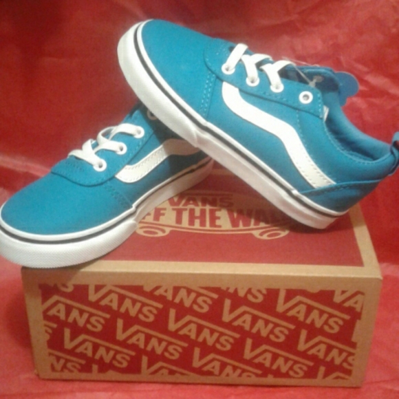 caribbean blue vans